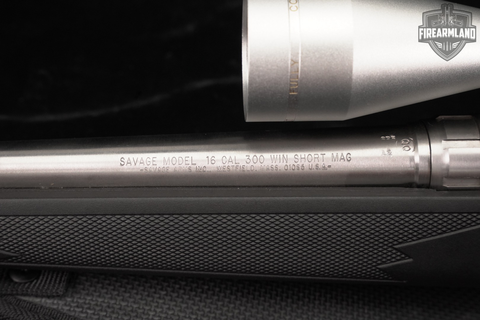 Savage Arms Model 16 300 WSM 24" Stainless & Black M16 +SIMMONS SCOPE-img-18