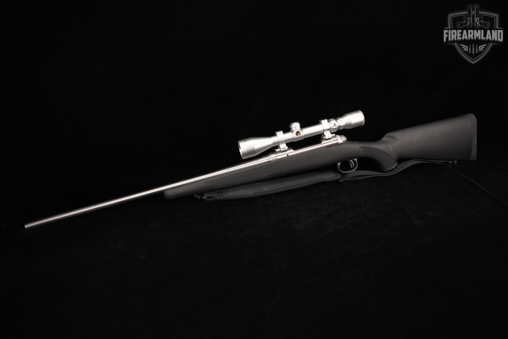 Savage Arms Model 16 300 WSM 24" Stainless & Black M16 +SIMMONS SCOPE-img-2