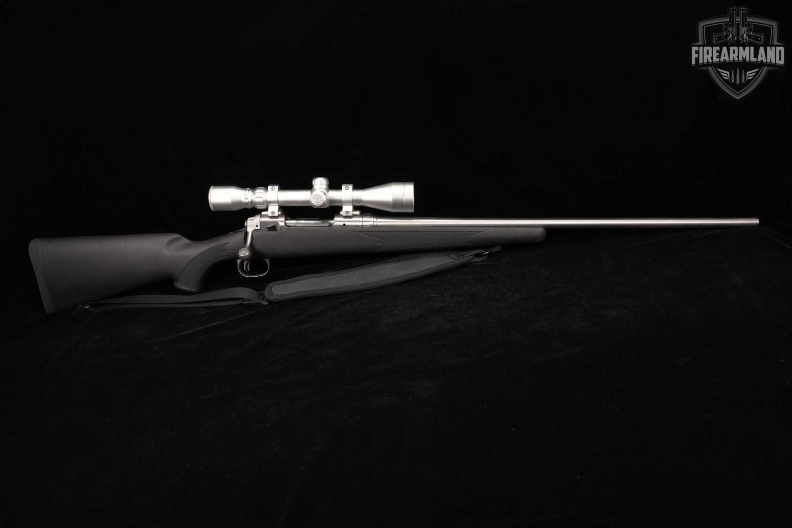 Savage Arms Model 16 300 WSM 24" Stainless & Black M16 +SIMMONS SCOPE-img-3
