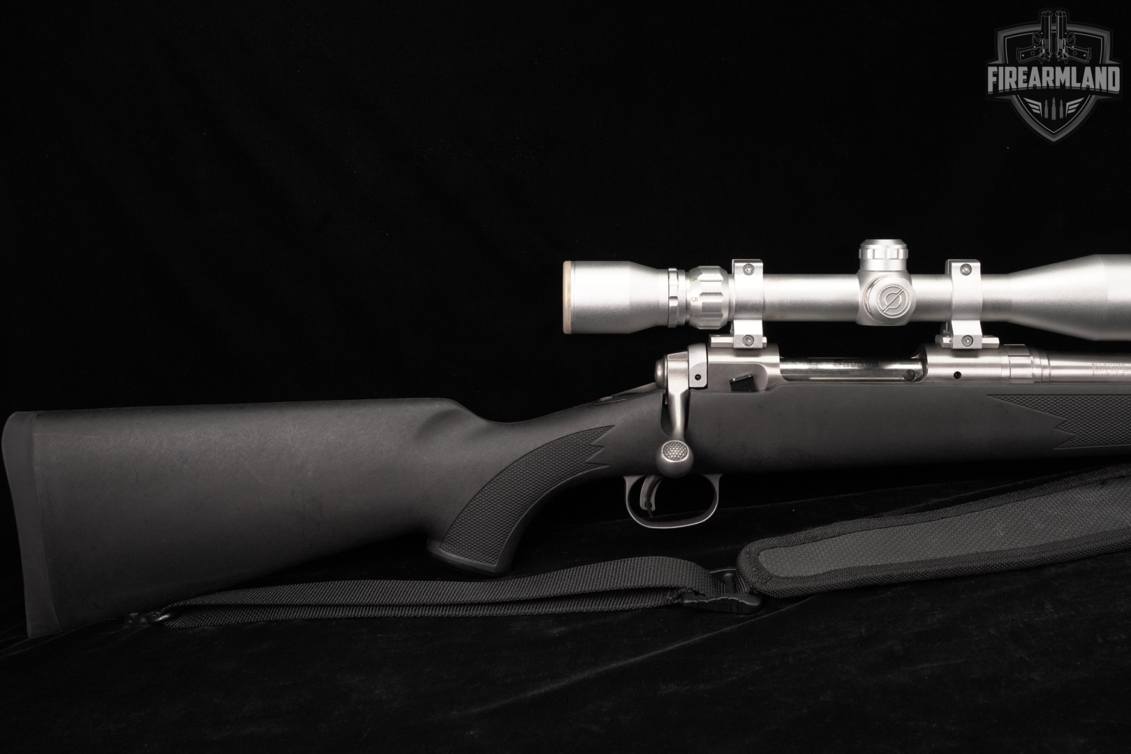 Savage Arms Model 16 300 WSM 24" Stainless & Black M16 +SIMMONS SCOPE-img-4
