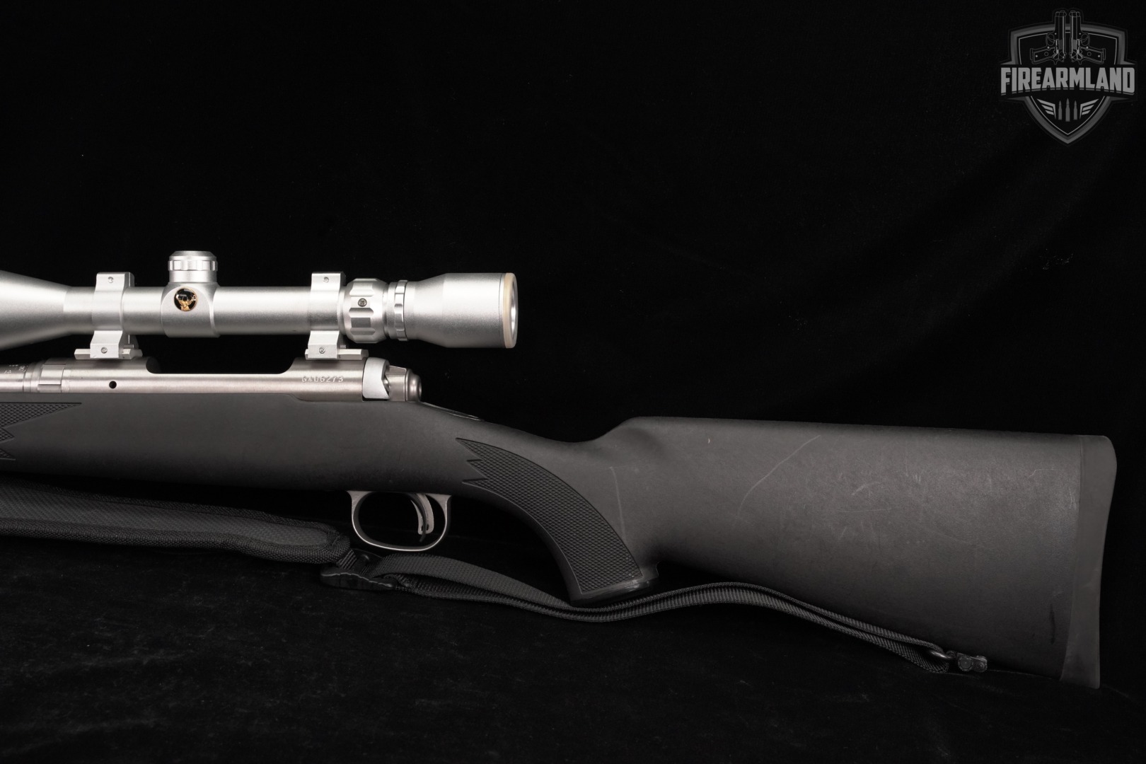 Savage Arms Model 16 300 WSM 24" Stainless & Black M16 +SIMMONS SCOPE-img-8