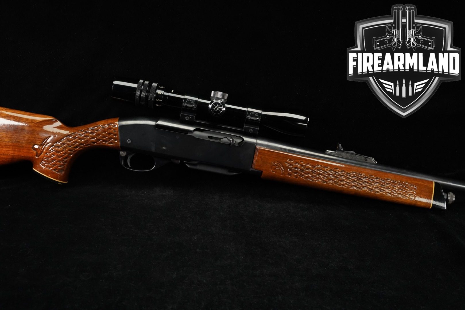 Remington Model 742 Woodsmaster BDL Deluxe .30-06 High-Gloss Walnut in Very Good Condition Thumbnail