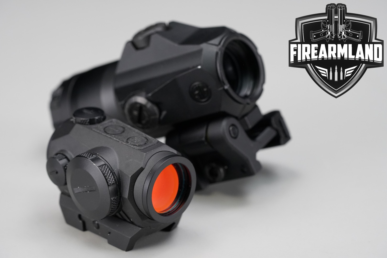 Sig Sauer Romeo5 & Juliet3 Combo 2 MOA Red Dot & 3X Magnification in Very Good Condition Thumbnail