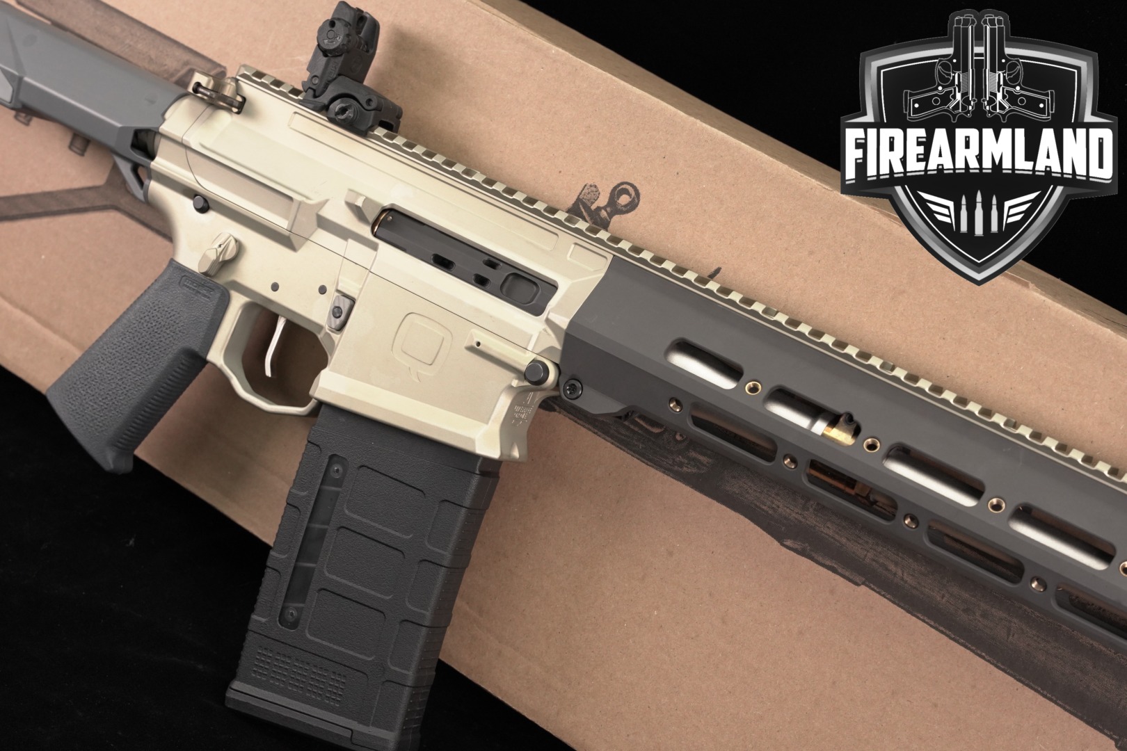 SBR Q Boombox 8.6 Blackout AR-10 AR10 12" +ORIG BOX-img-0