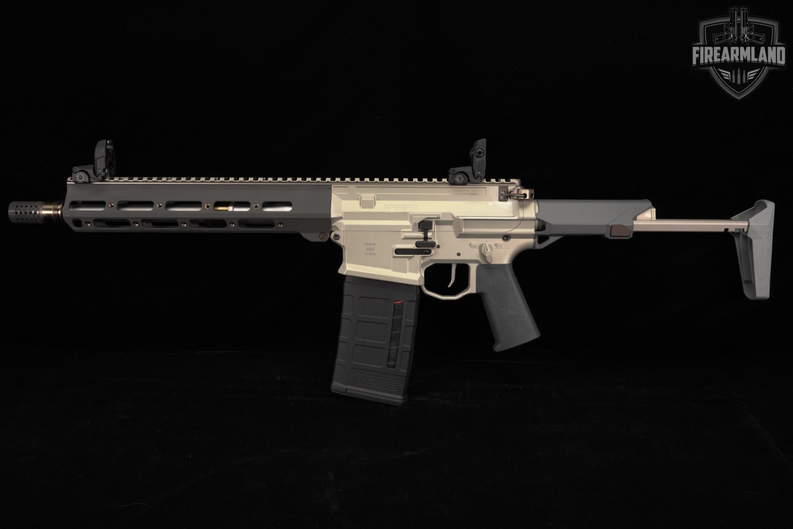 SBR Q Boombox 8.6 Blackout AR-10 AR10 12" +ORIG BOX-img-6