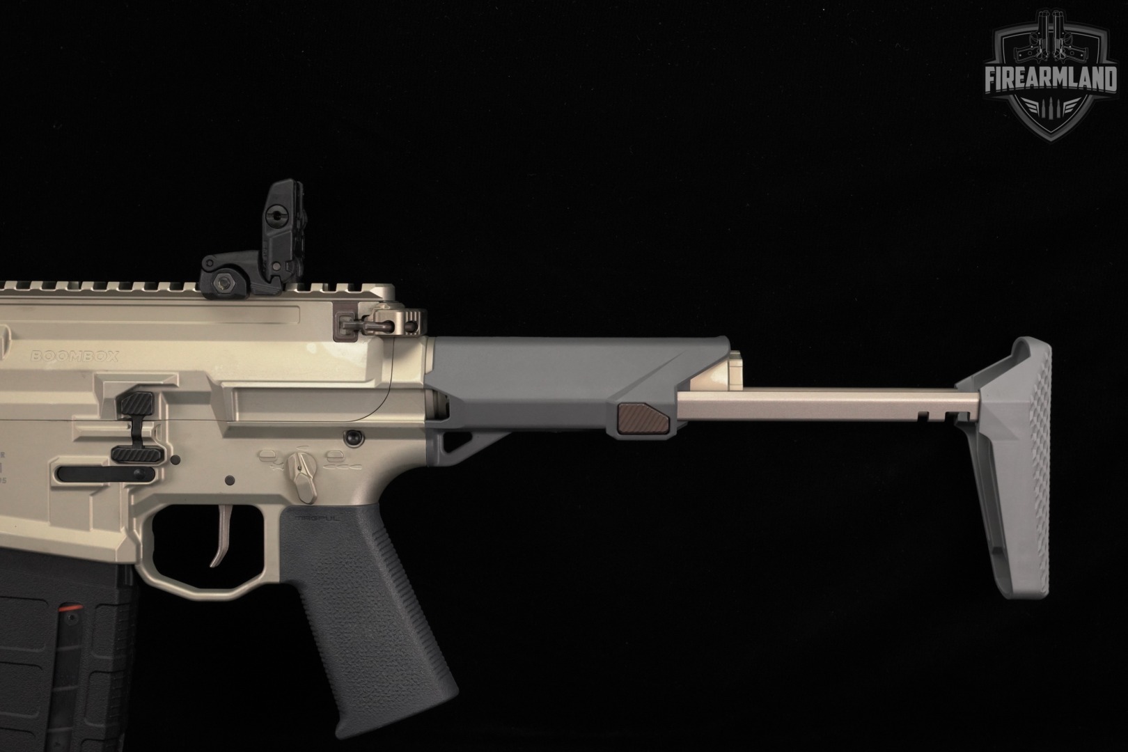 SBR Q Boombox 8.6 Blackout AR-10 AR10 12" +ORIG BOX-img-8