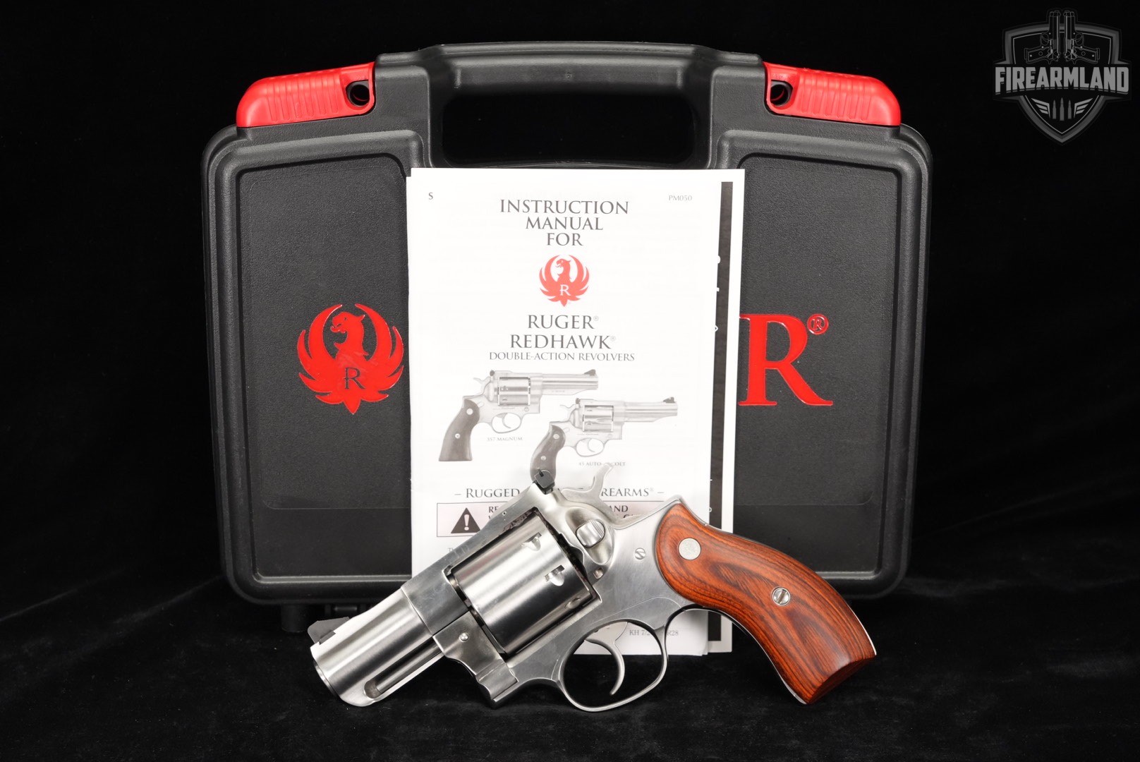 Ruger Redhawk 357 Magnum 2.75 Satin Stainless +ORIG CASE-img-2