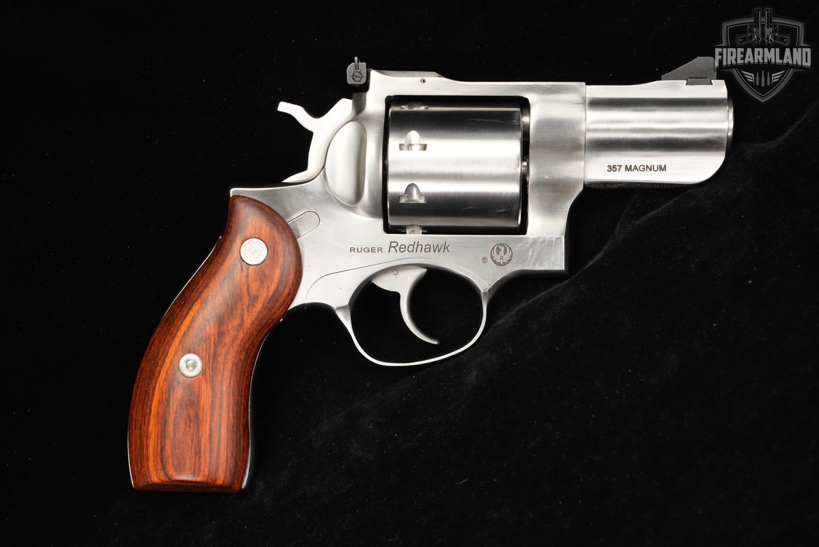 Ruger Redhawk 357 Magnum 2.75 Satin Stainless +ORIG CASE-img-3