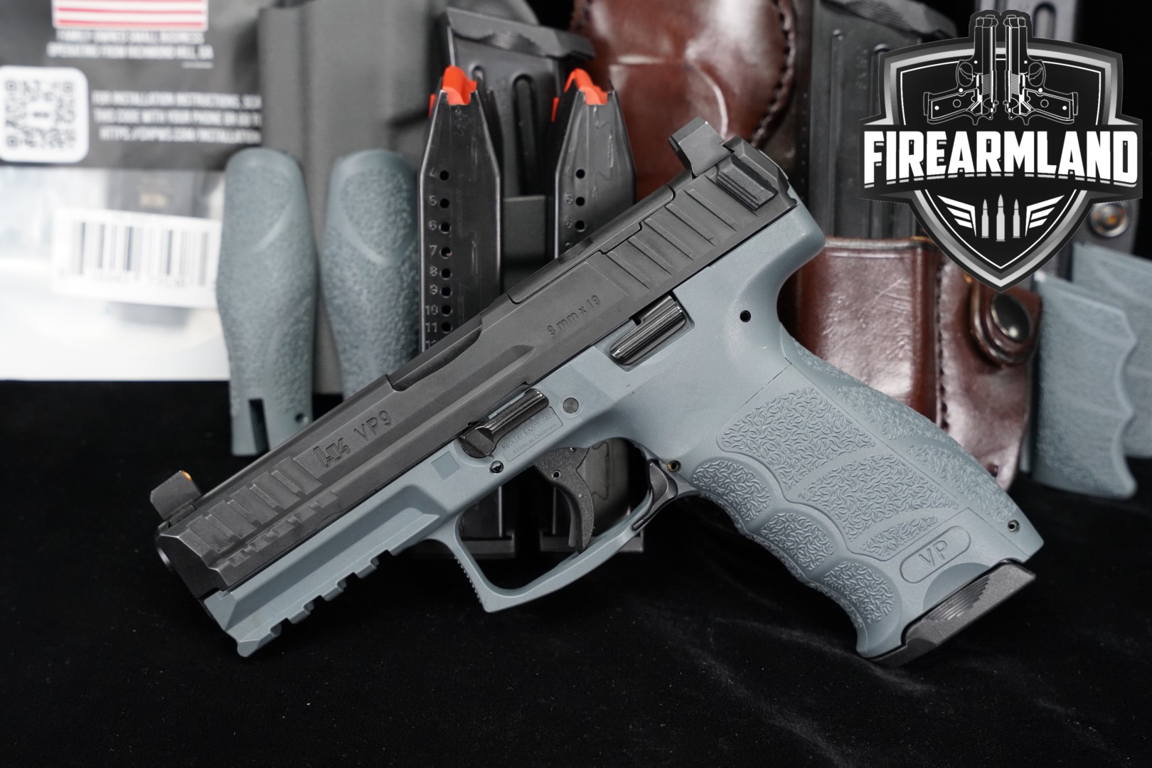 Heckler & Koch (H&K, HK) VP9 Optics Ready 9mm Luger Two-Tone Black & Gray in Very Good Condition Thumbnail