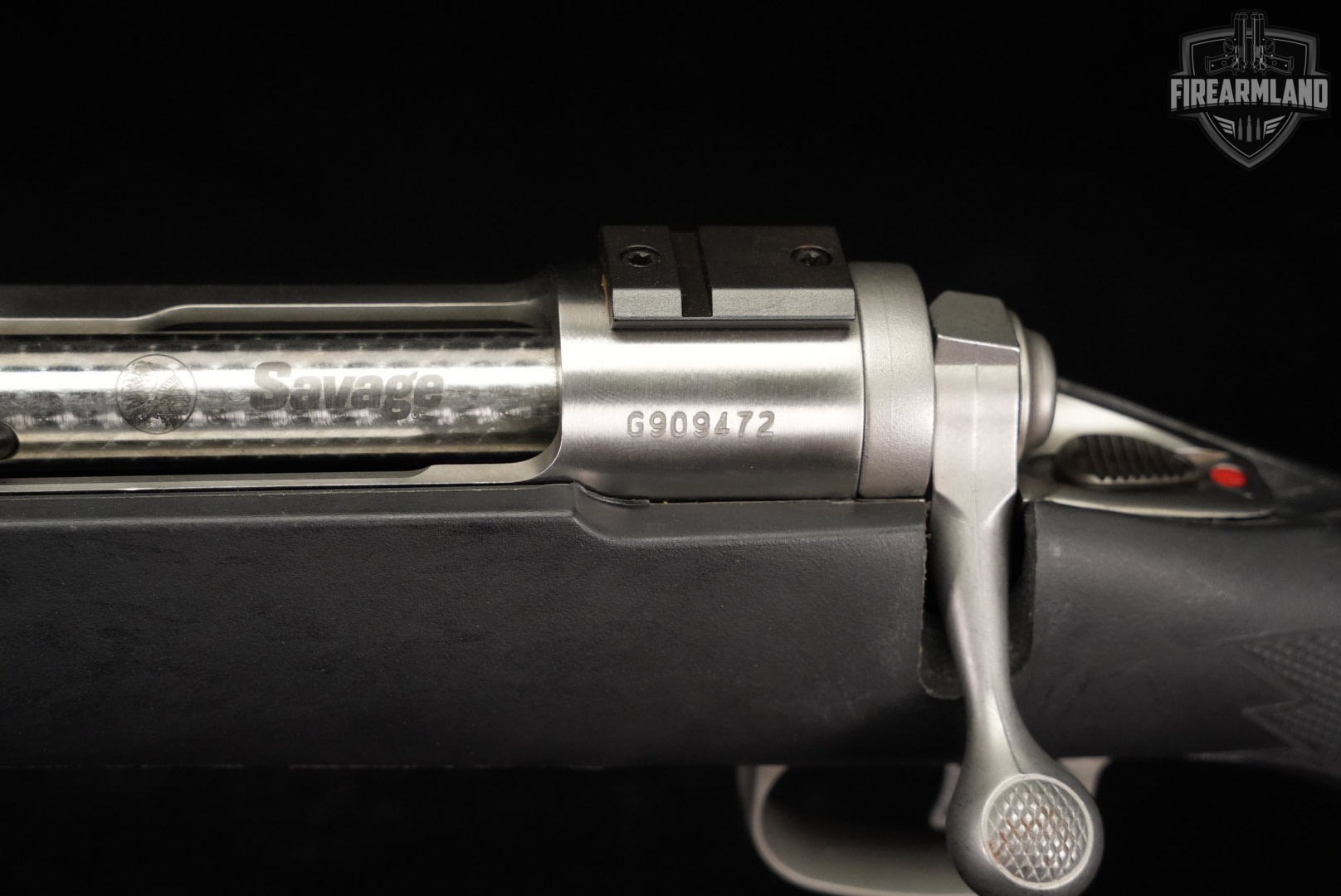 LEFT-HAND Savage Arms Model 16 204 Ruger 22" M16 Southpaw +SCOPE RINGS-img-19