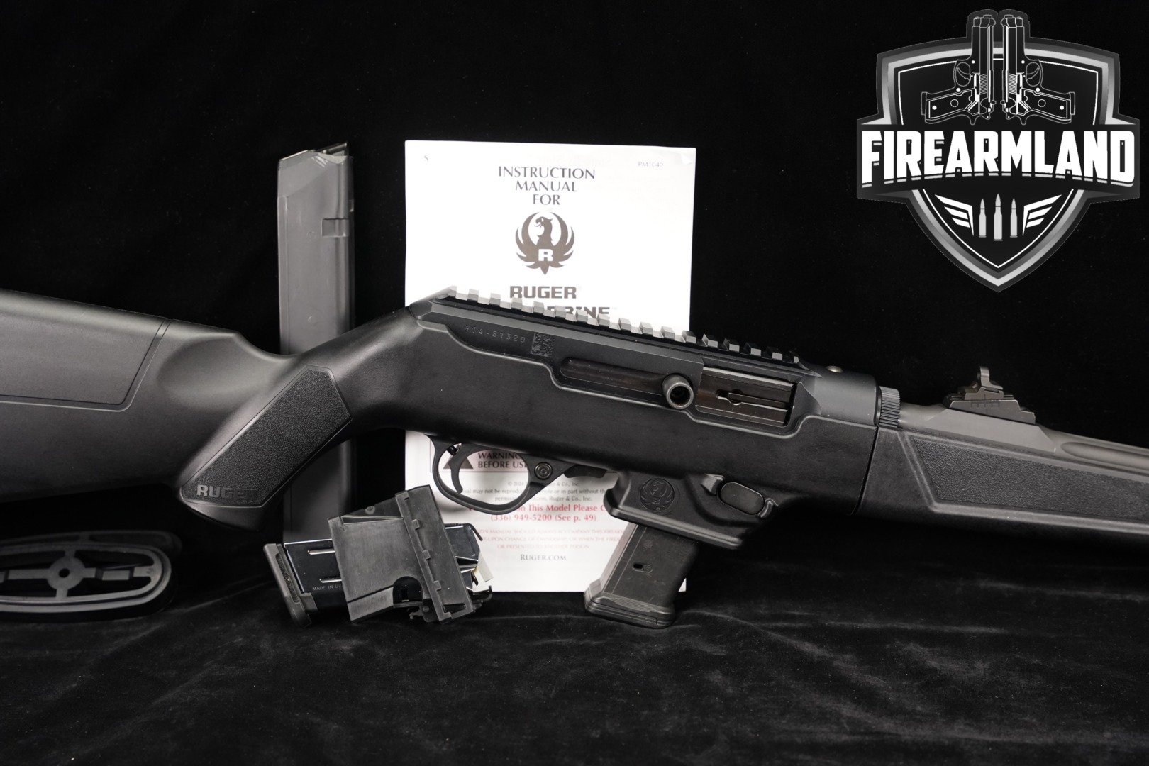 2024 Sturm Ruger PC Carbine 9mm Luger Black in Very Good Condition Thumbnail