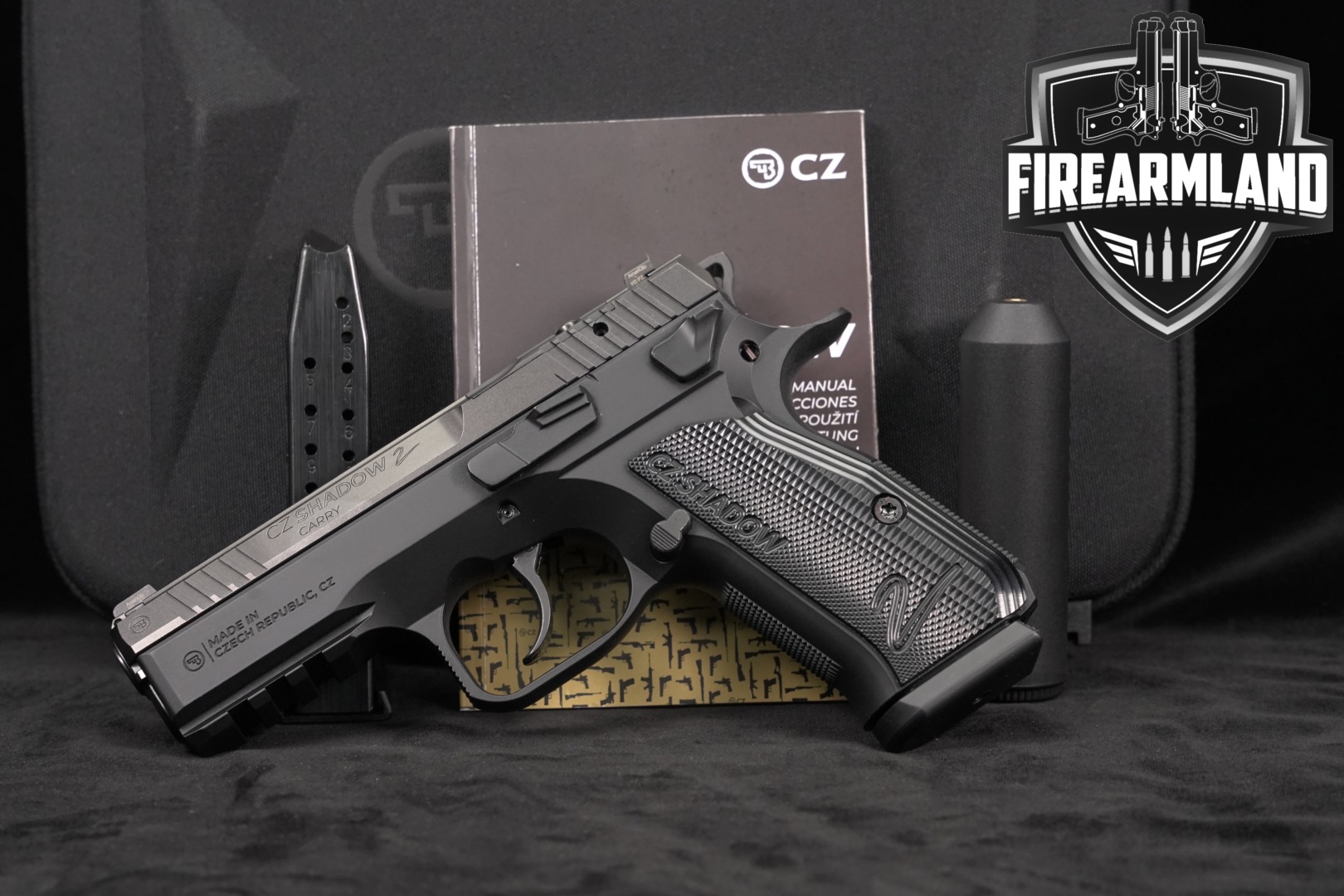 CZ Shadow 2 Carry 9mm Luger Black in Excellent Condition Thumbnail
