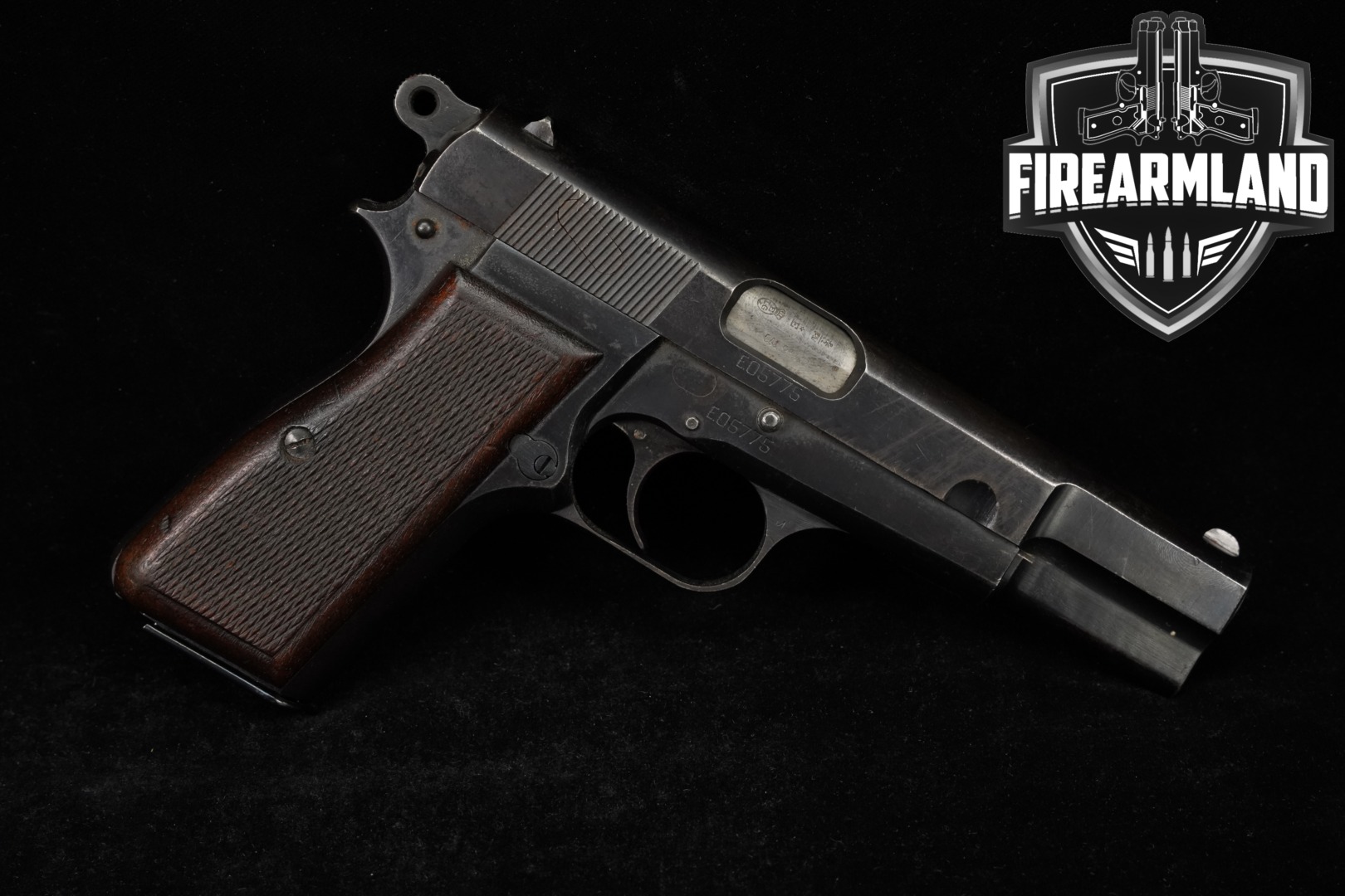 1953 FN Herstal (FNH) P35 Hi-Power 9mm Luger Blued in Good Condition Thumbnail