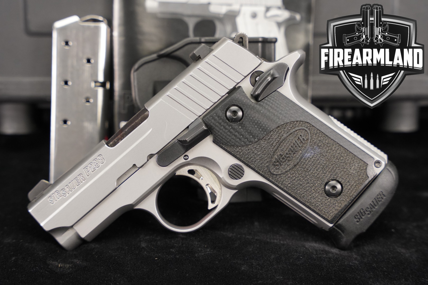 Sig Sauer P238 HD .380 ACP Stainless in Very Good Condition Thumbnail