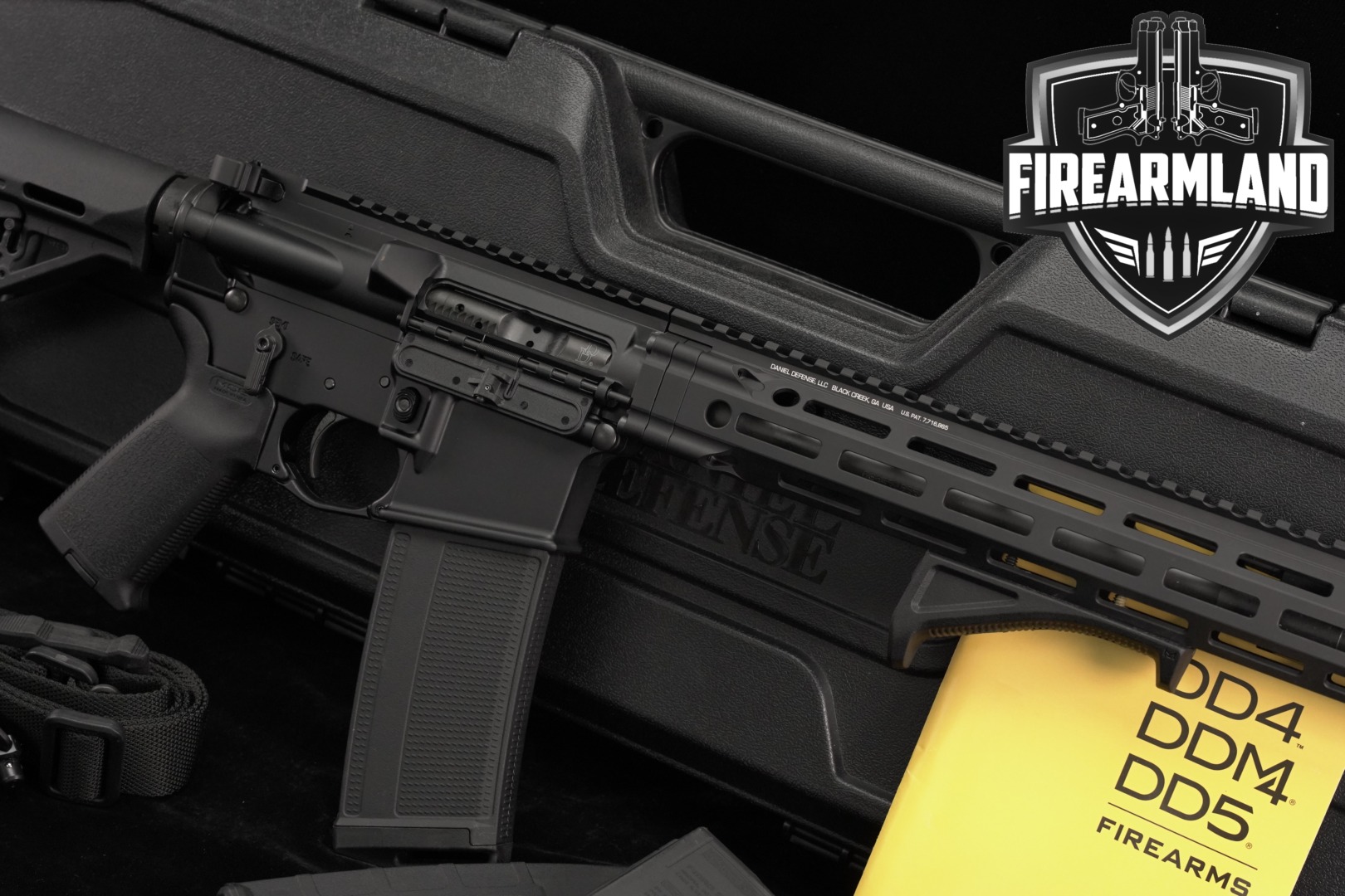 Daniel Defense DDM4 V7 5.56 NATO AR-15 AR15 16" +3 MAGS & ORIG CASE-img-0