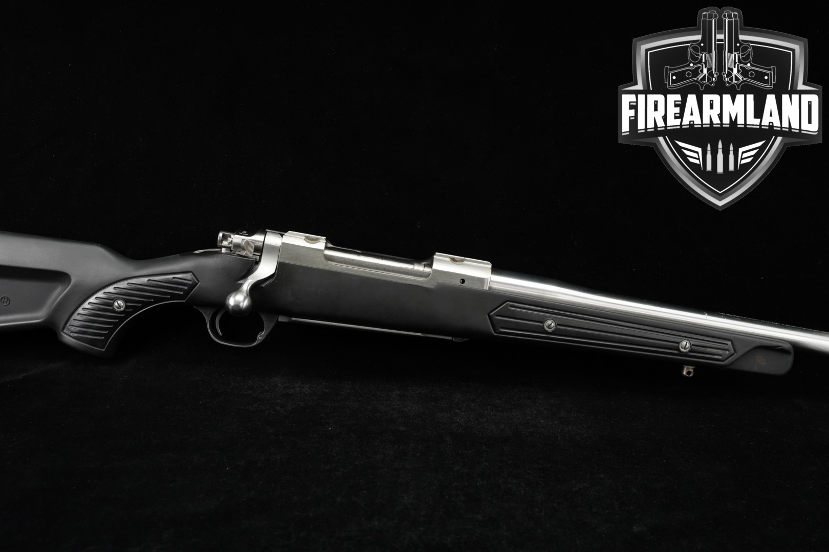 1999 Sturm Ruger M77 Mark II All-Weather Stainless (AWS) .300 Win. Mag. Stainless & Synthetic in Good Condition Thumbnail