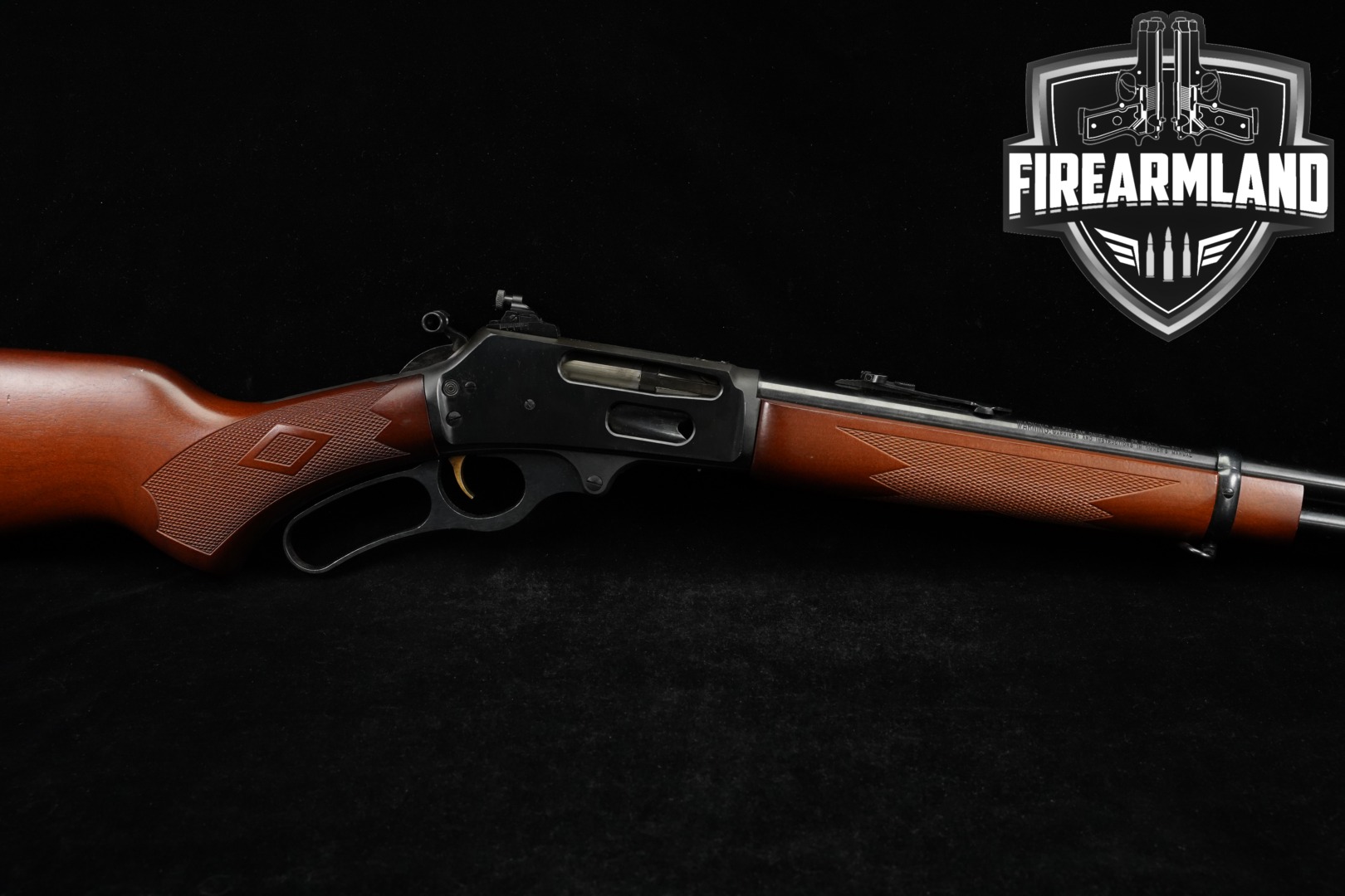 2009 Marlin Firearms Co. 336W .30-30 Blued & Hardwood in Very Good Condition Thumbnail