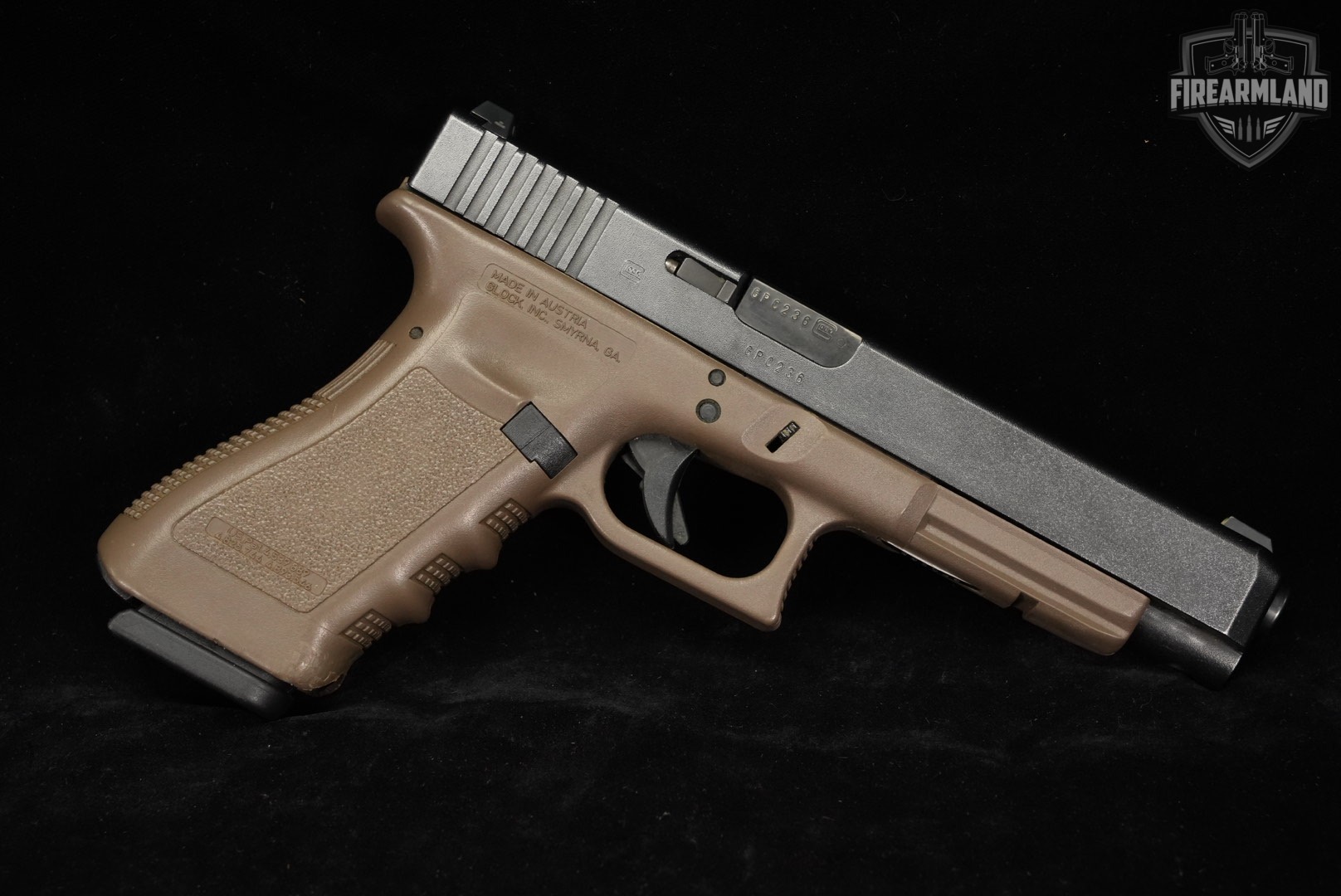 Glock 35 Gen3 G35 Gen 3 40 S&W 5.31" Two-Tone FDE +2 MAGS-img-2