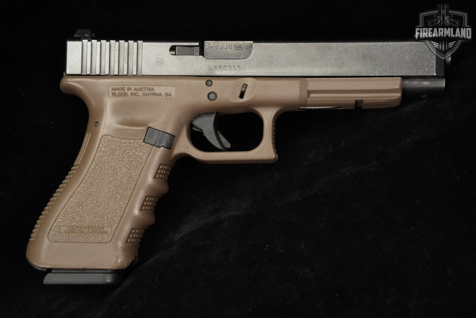 Glock 35 Gen3 G35 Gen 3 40 S&W 5.31" Two-Tone FDE +2 MAGS-img-3