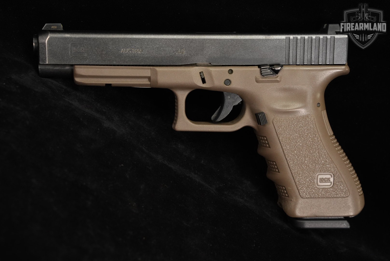 Glock 35 Gen3 G35 Gen 3 40 S&W 5.31" Two-Tone FDE +2 MAGS-img-4