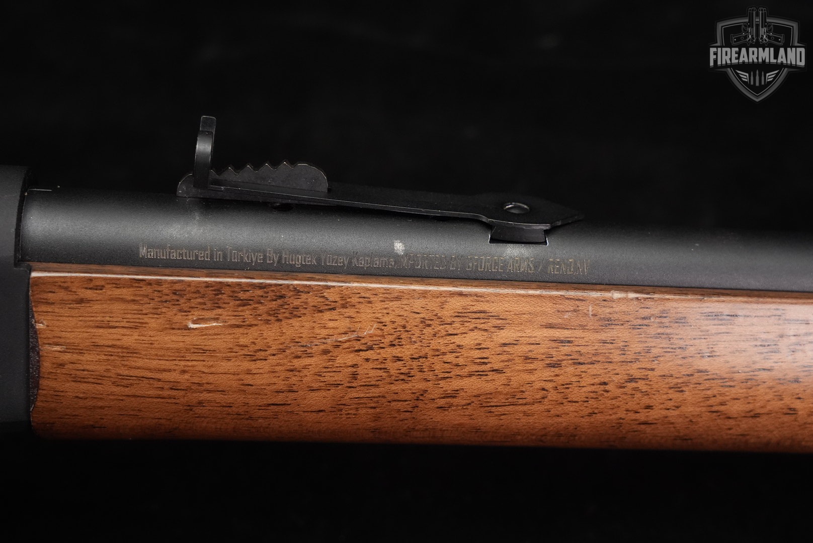 Hugtek LVR357 Saddlehorn 357 Magnum 20" Black & Walnut GForce Arms LVR-img-19
