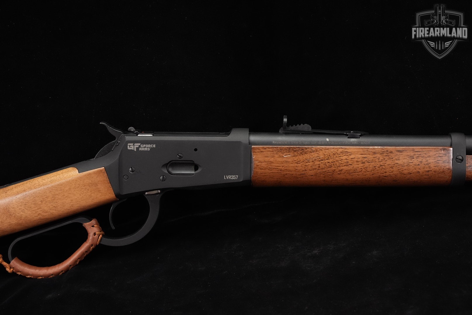 Hugtek LVR357 Saddlehorn 357 Magnum 20" Black & Walnut GForce Arms LVR-img-4