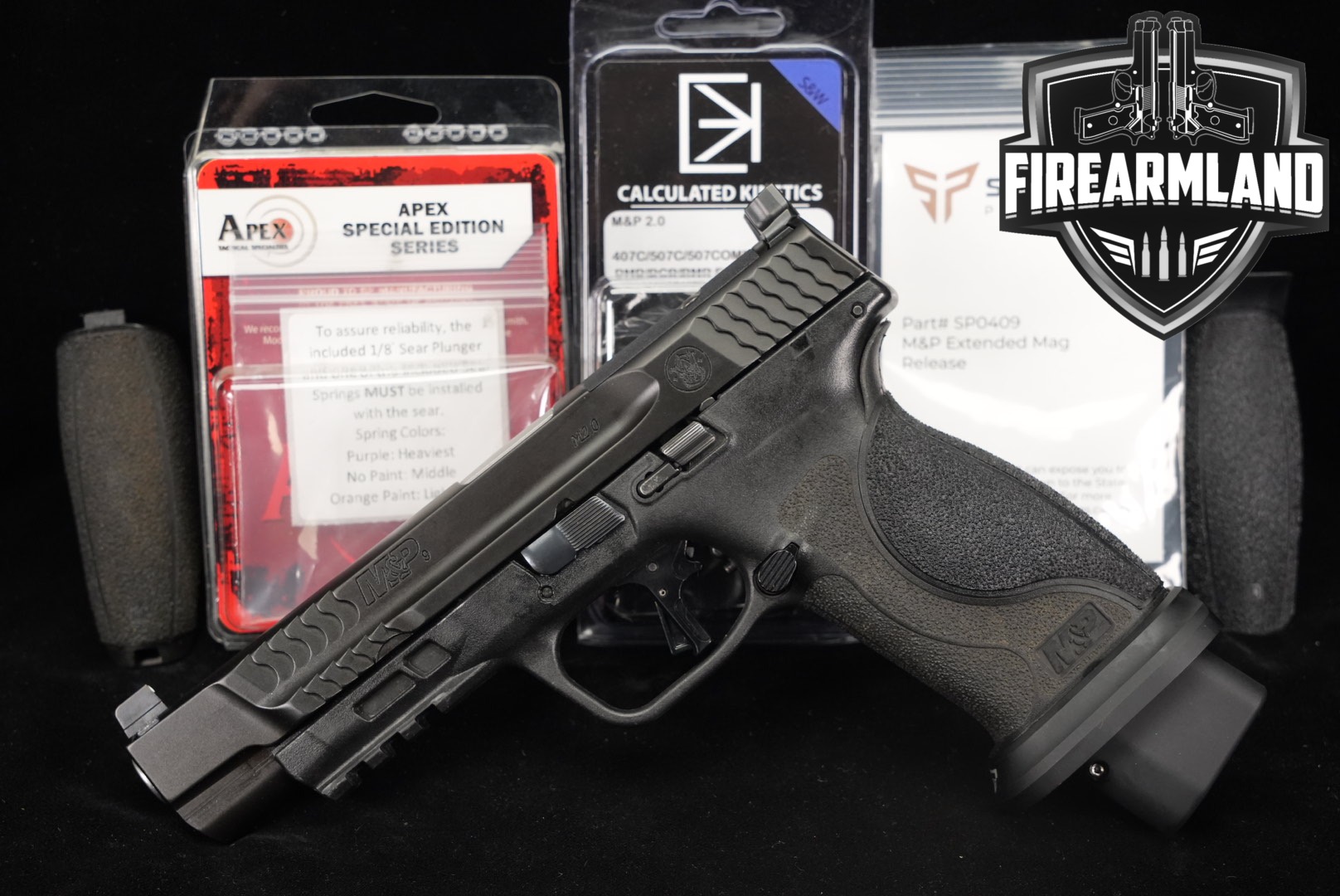 Smith & Wesson (S&W) M&P9 M2.0 Optics Ready, No Thumb Safety 9mm Luger Black in Very Good Condition Thumbnail