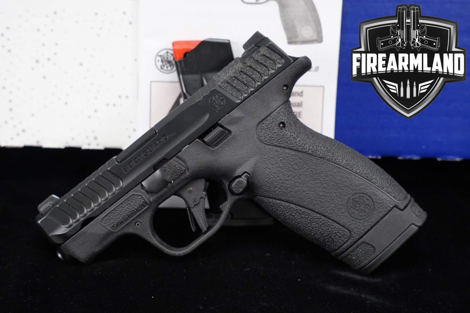 Smith & Wesson (S&W) Bodyguard 2.0 No Thumb Safety (NTS) .380 ACP Black in Excellent Condition Thumbnail