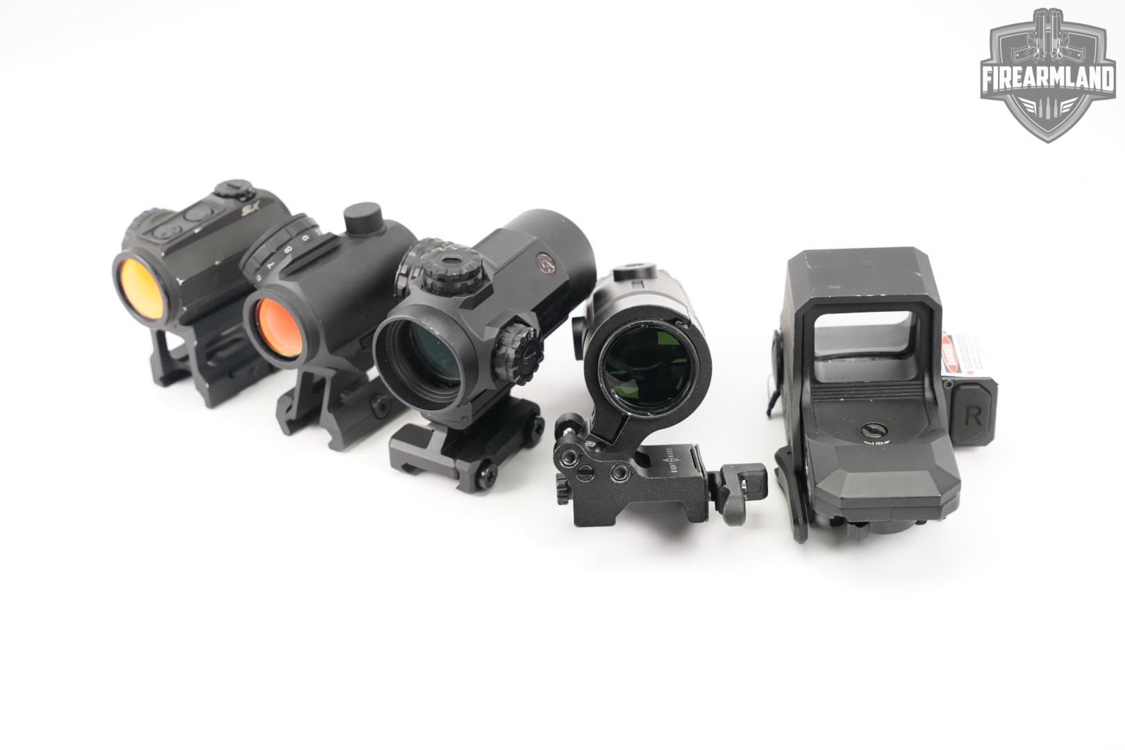 FOUR RED DOT SIGHT LOT 4 Pack AT3 Primary Arms Sightmark RDS-img-2
