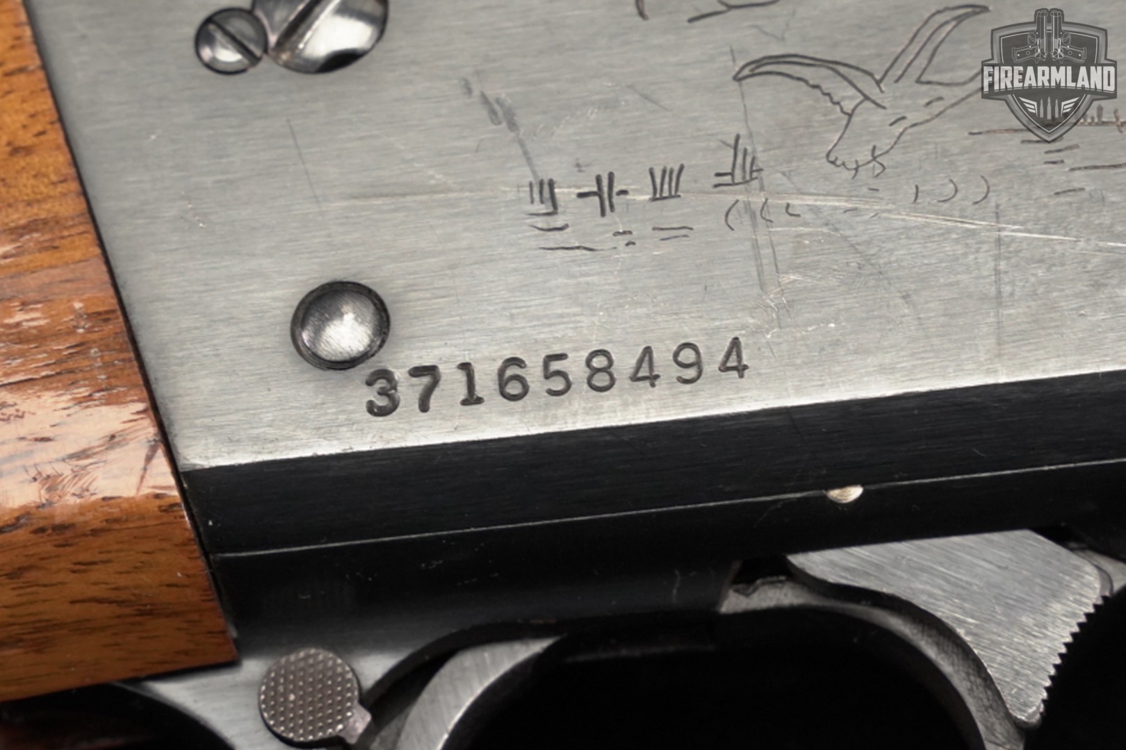 1980 Ithaca Model 37 Featherlight Deerslayer 12-Gauge 20" M37 Slug Gun-img-17