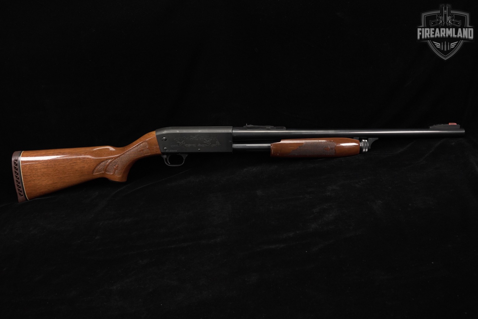 1980 Ithaca Model 37 Featherlight Deerslayer 12-Gauge 20" M37 Slug Gun-img-3