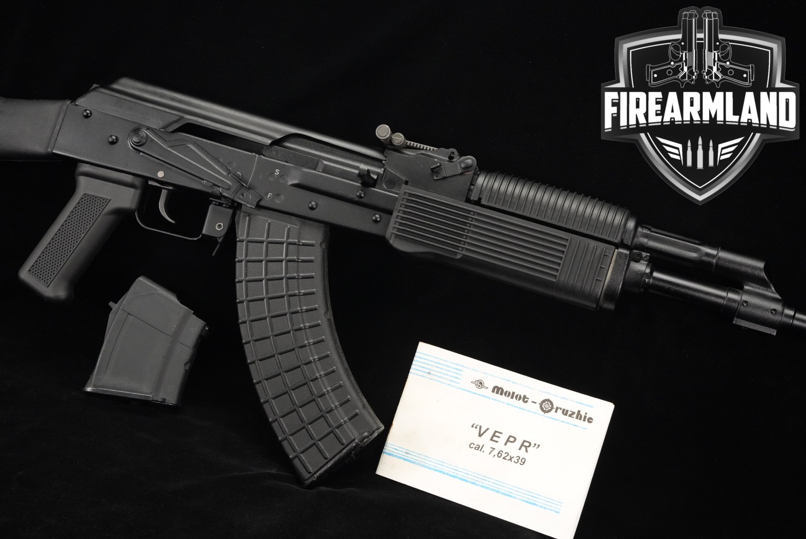 Molot-Oruzhie Ltd. VEPR FM-AK47 11 7.62x39 Black in Excellent Condition Thumbnail