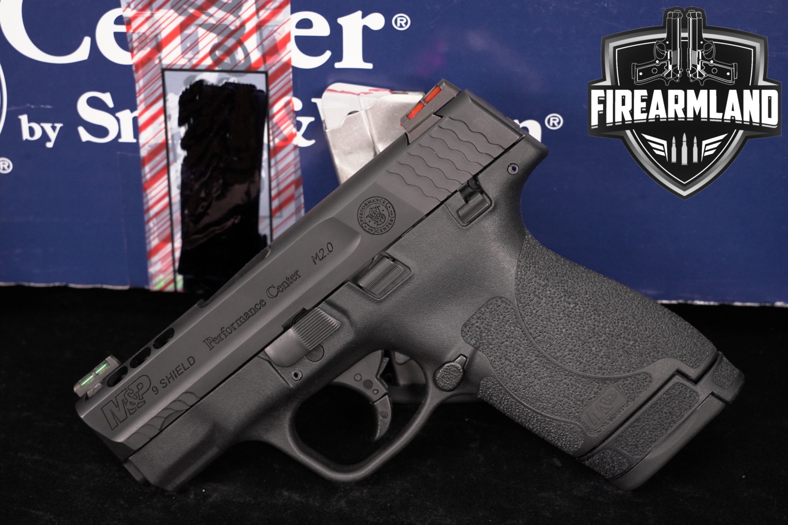 Smith & Wesson M&P9 Shield PC M2.0 PORT NTS 9mm S&W M&P-9 +2 MAGS, ORIG BOX-img-0