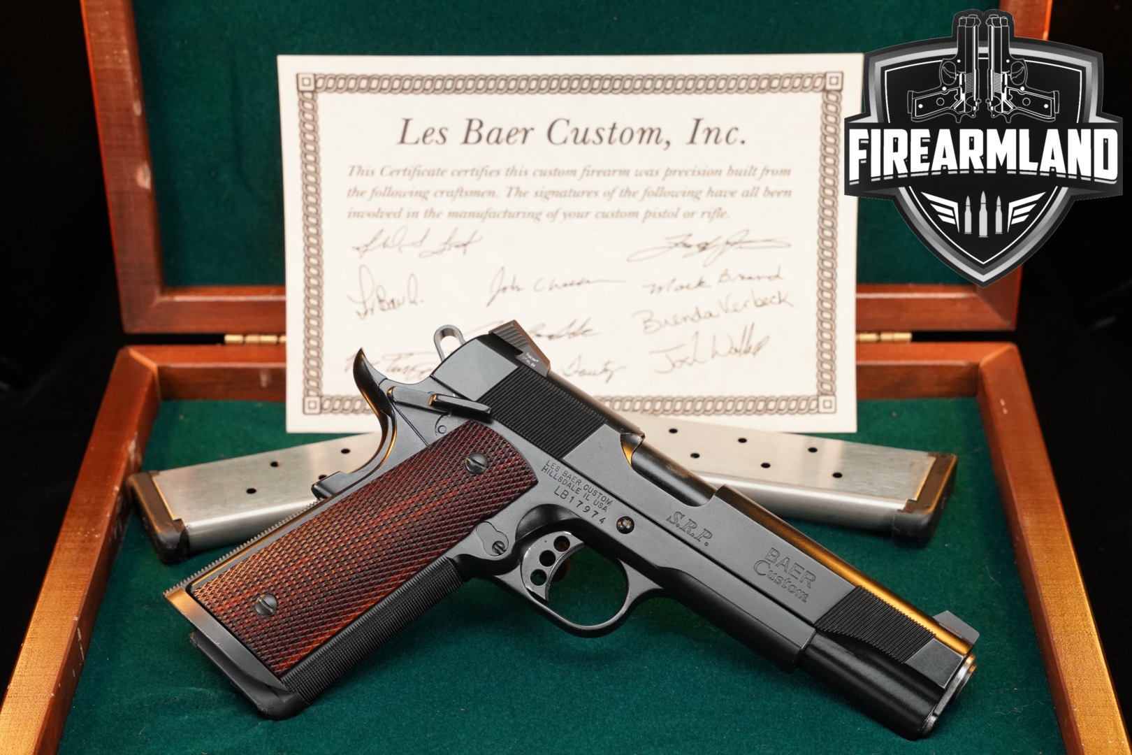 Les Baer Custom SRP .45 ACP Blued in Excellent Condition Thumbnail