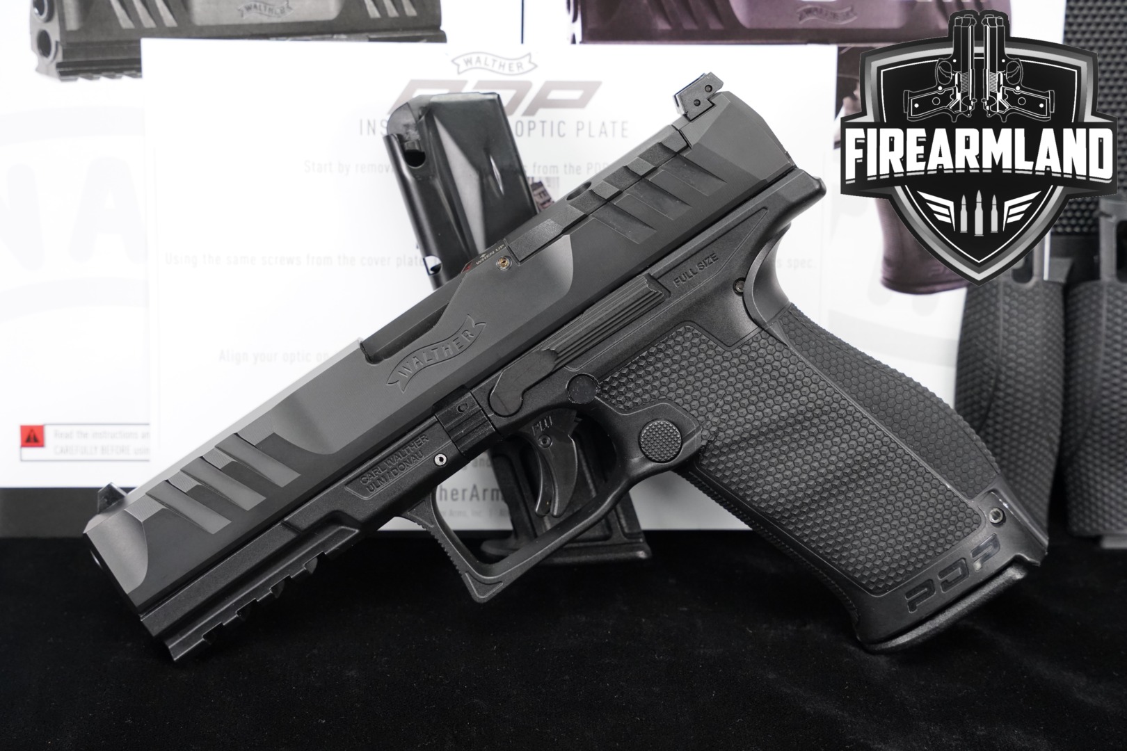 Walther PDP Standard Full Size California Compliant 9mm Luger Black in Excellent Condition Thumbnail