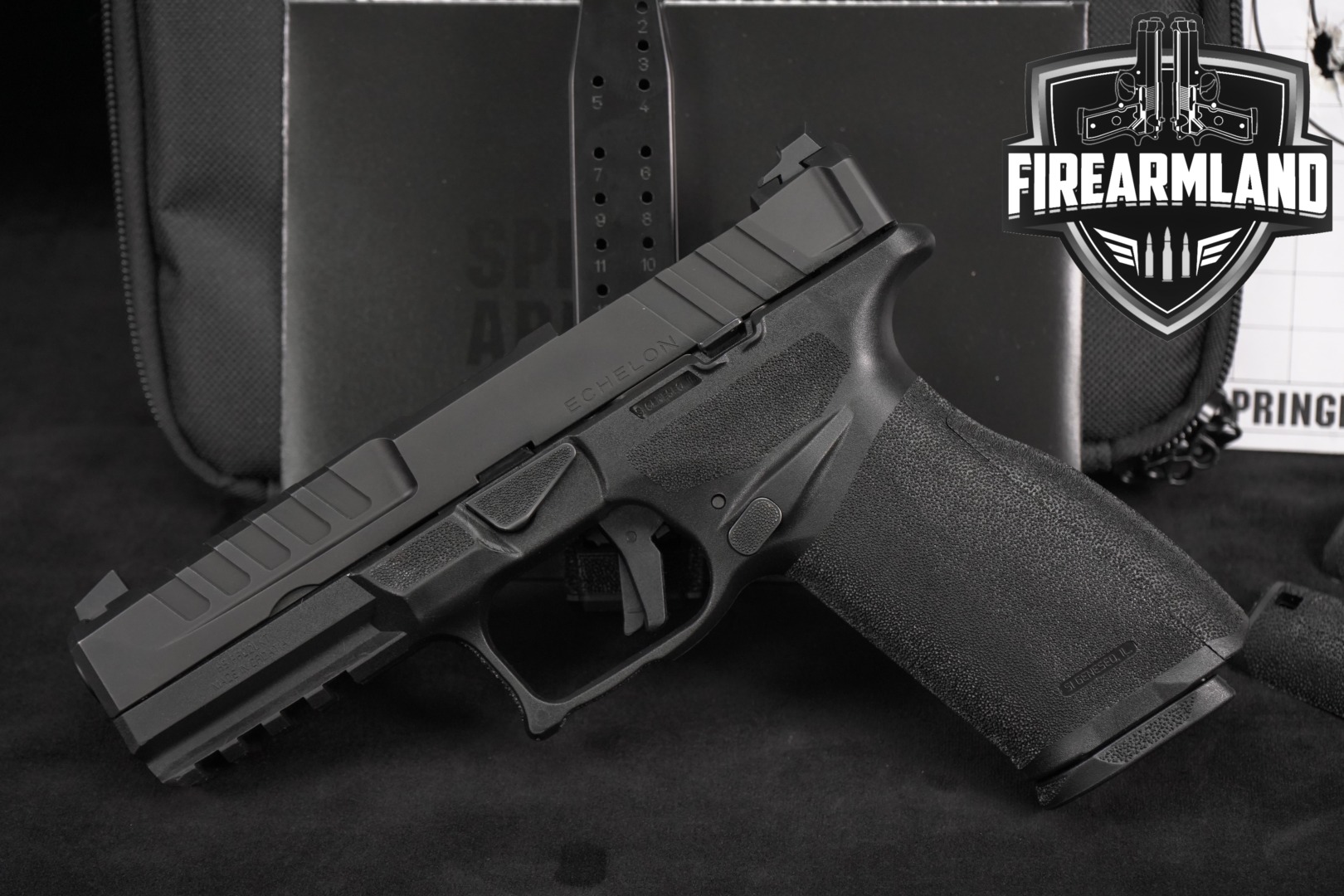 Springfield Armory Echelon 4.5F 9mm Luger Black in Very Good Condition Thumbnail