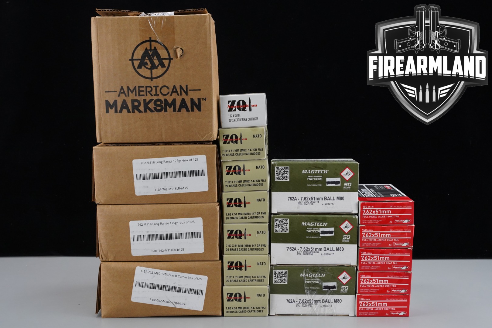 Multiple Manufacturers 7.62x51mm AMMO 7.62mm NATO (7.62x51) in New - Old Stock Condition Thumbnail
