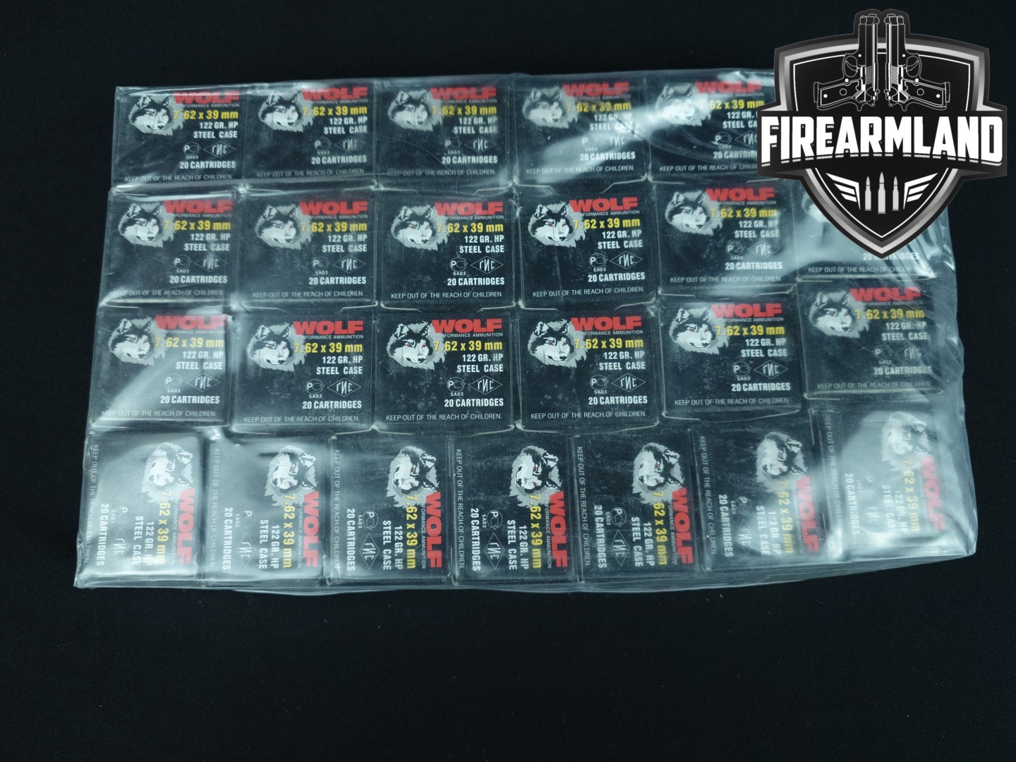 Wolf 7.62x39mm 7.62x39 in New - Old Stock Condition Thumbnail