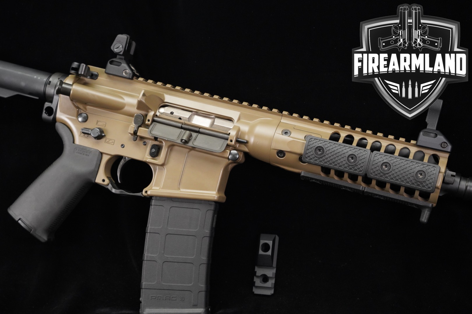 LWRC International M6IC PSD 5.56mm NATO Tan in Good Condition Thumbnail