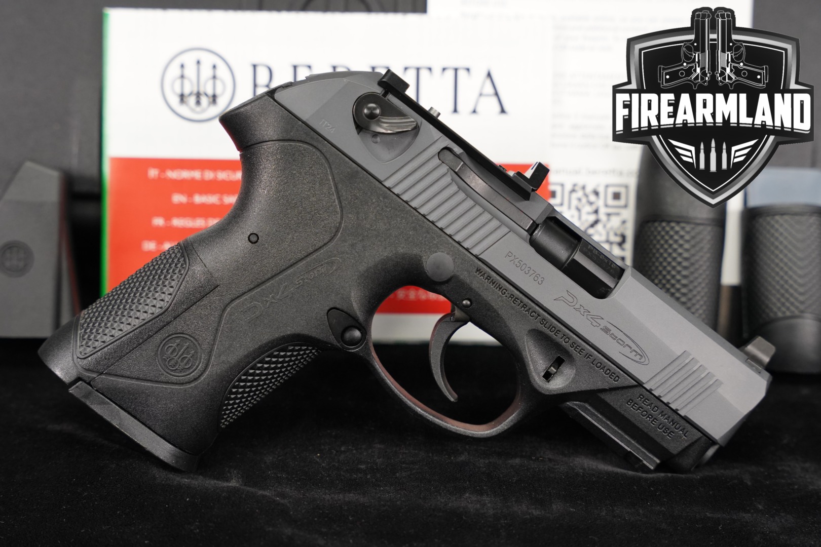 Beretta PX4 Storm Compact Type G 9mm Luger Black in Excellent Condition Thumbnail