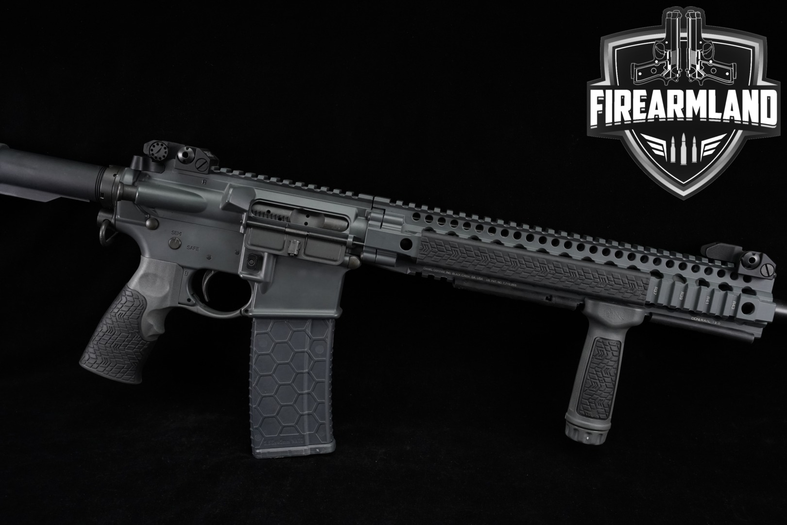 Daniel Defense DDM4 V5 5.56mm NATO Black in Very Good Condition Thumbnail