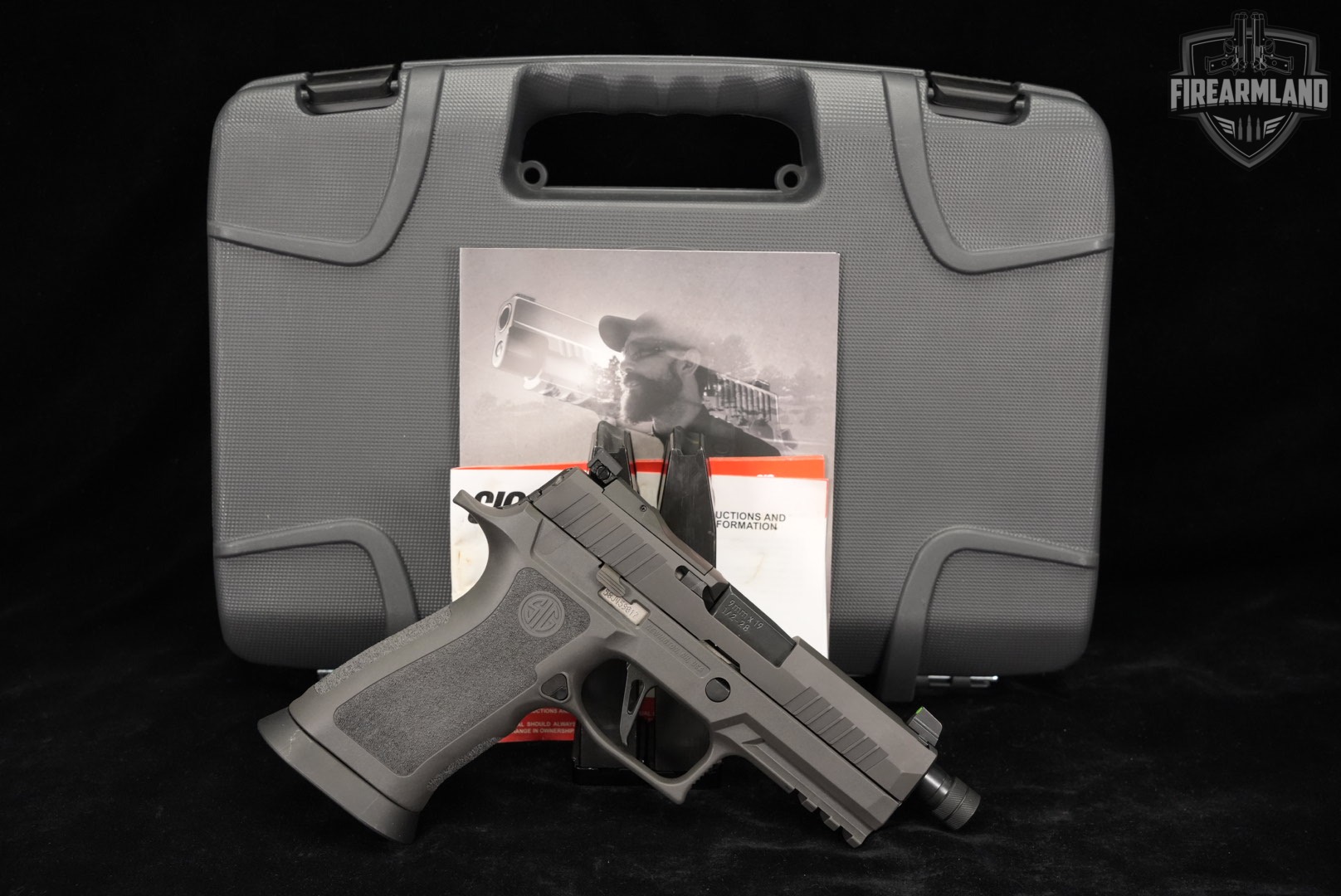 Sig Sauer P320 X-Series XCarry Legion 9mm THREADED P-320 +3 MAGS, ORIG CASE-img-2