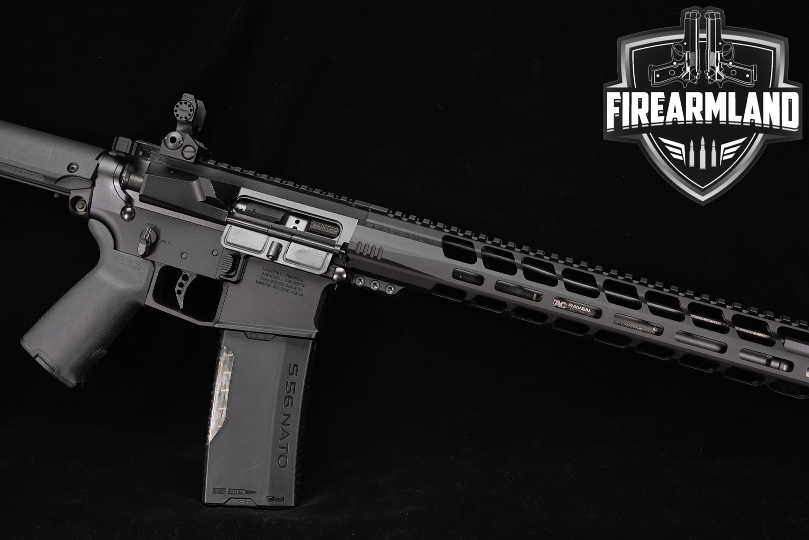 UPGRADES Lantac LA-N15 Raven 223 Wylde AR-15 AR15 16.5" LAN15 DRAGON BRAKE-img-0