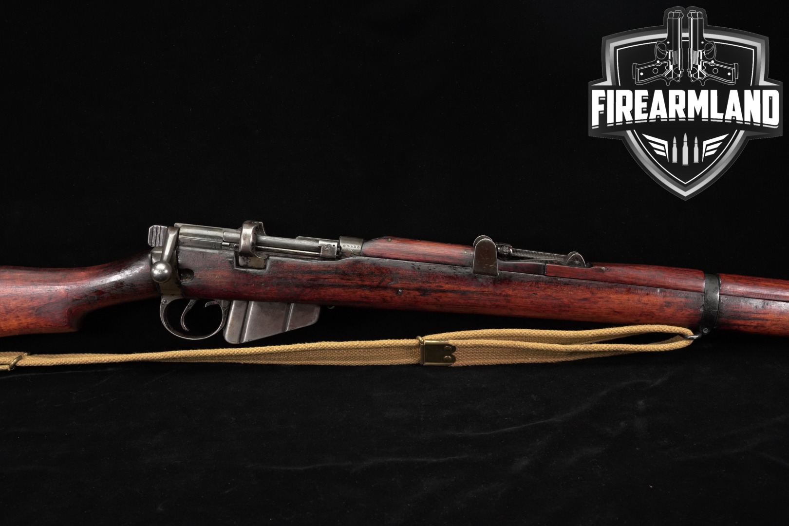 RFI India No 1 Mk III FR 47 Factory Repair .303 British Blued & Hardwood in Fair Condition Thumbnail