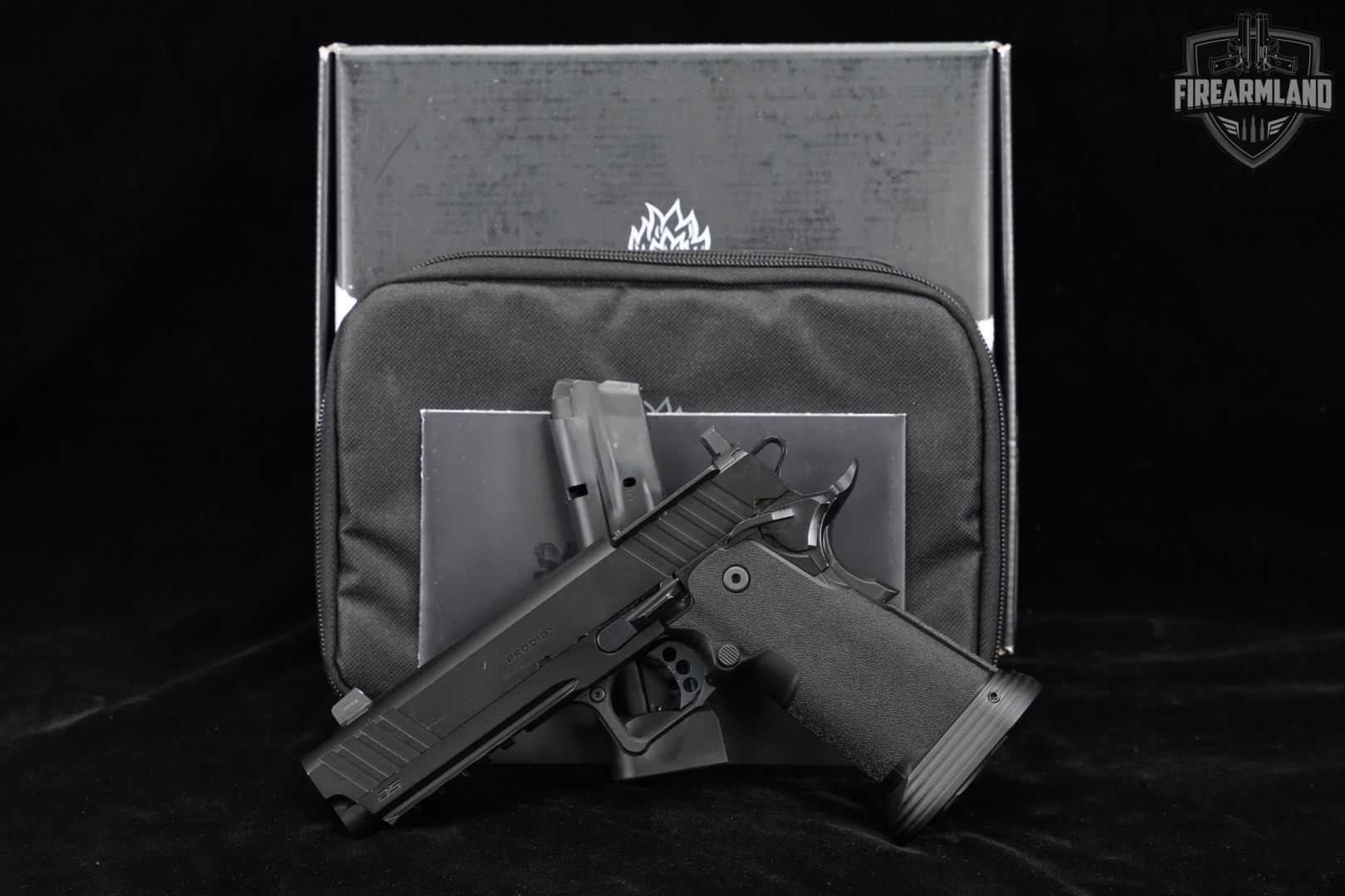 2011 Springfeild Springfield Armory 1911 DS Prodigy COMP AOS 9mm 2011 BULL +2 MAGS, ORIG ...
