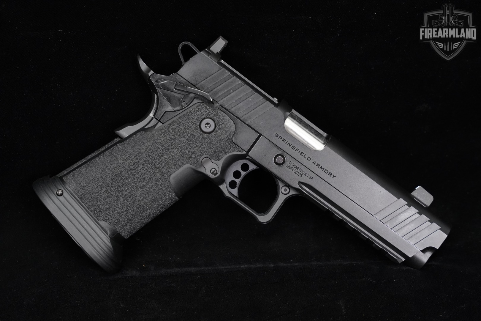Springfield 2011 Modded Springfield Armory 1911 DS Prodigy COMP AOS 9mm 2011 BULL +2 MAGS, ORIG ...