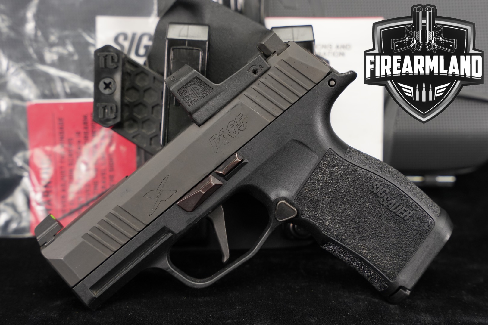 Sig Sauer P365X ROMEOZero ELITE (RXZE) 9mm Luger Black in Good Condition Thumbnail