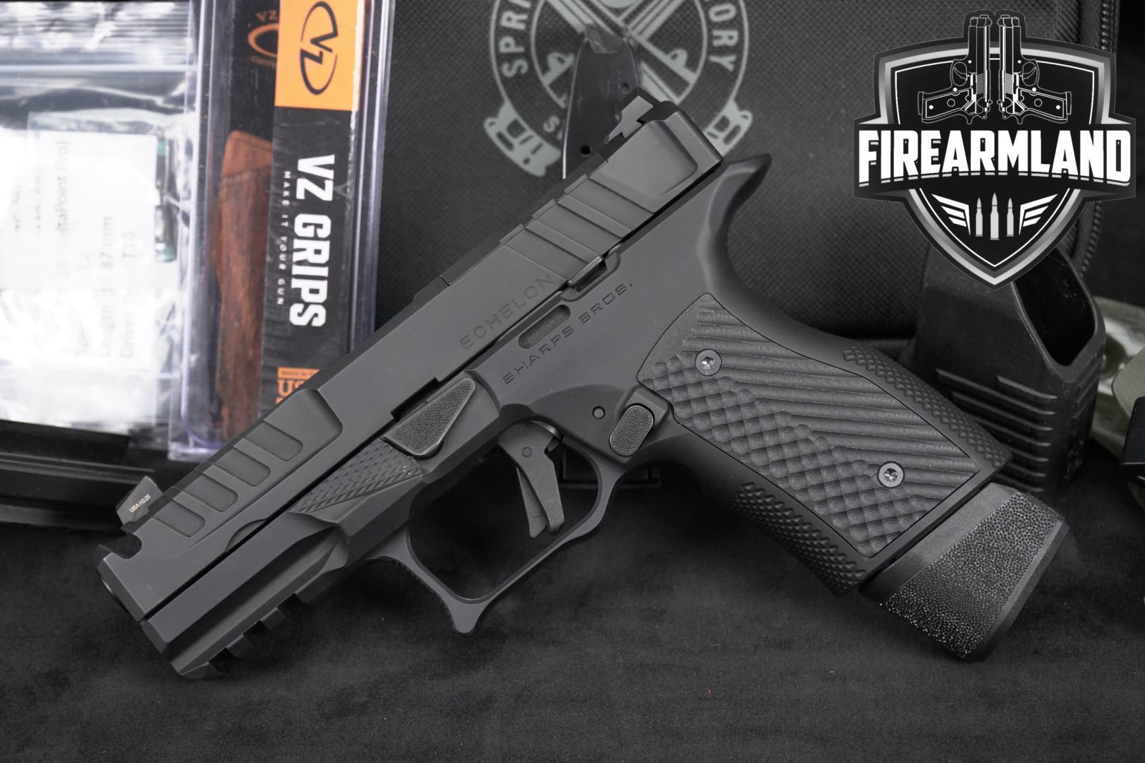 Springfield Armory Echelon 4.0C Comp 9mm Luger Black in Very Good Condition Thumbnail