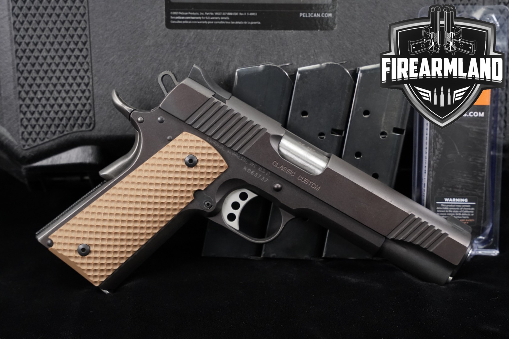 Kimber Classic Custom .45 ACP Blued in Good Condition Thumbnail