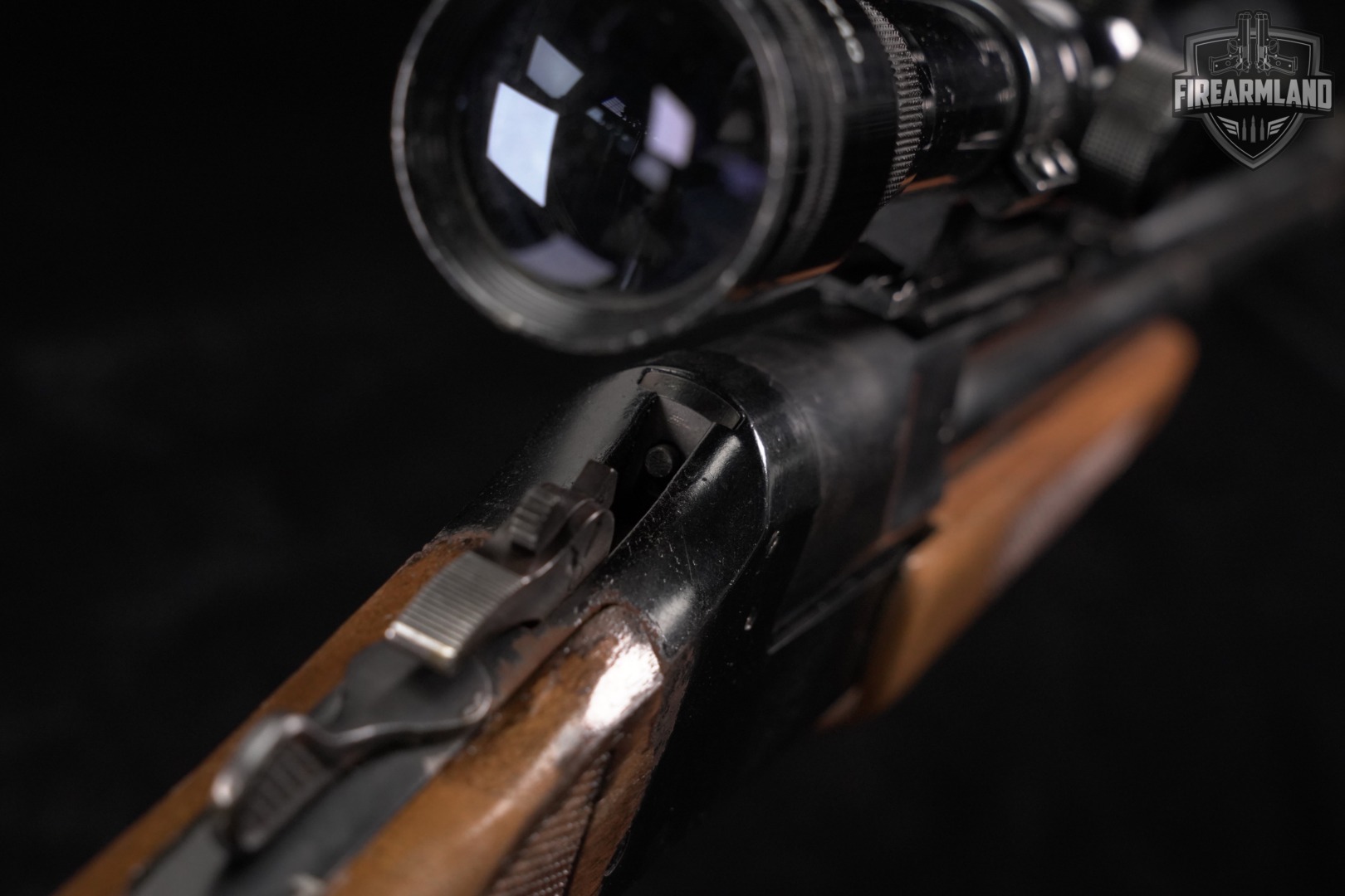 Savage Arms Model 24V 222 Rem / 20 Ga Blued & Walnut M24 24-V +TASCO SCOPE-img-16